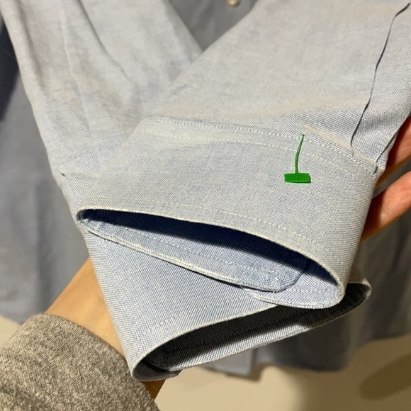 Croft & Barrow Wrinkle Resistant Men’s Button Up Long Sleeves Shirt Size 17 - Picture 4 of 9